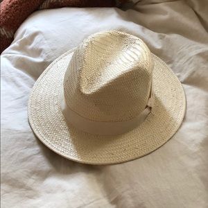 NWT Urban Outfitters Neutral Straw Fedora